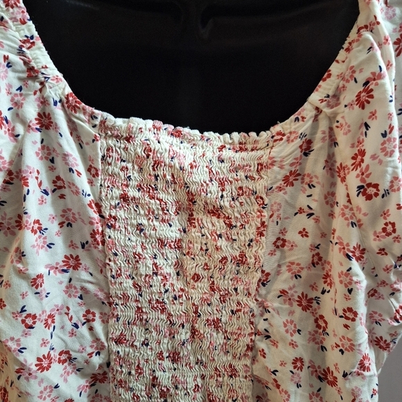 No Boundaries Floral Blouse XL - Picture 6 of 7